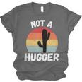 Not A Hugger Cactus Introvert Antisocial Unisex Jersey T-Shirt