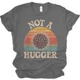 Not A Hugger Retro Sea Urchin Sarcastic Introvert Unisex Jersey T-Shirt Not A Hugger Retro Sea Urchin Sarcastic Introvert Unisex Jersey T-Shirt