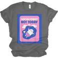 Not Today Cool Fun Cute Introvert Cat Character Unisex Jersey T-Shirt Not Today Cool Fun Cute Introvert Cat Character Unisex Jersey T-Shirt