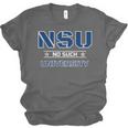 NSU No Such University High School Graduation Unisex Jersey T-Shirt