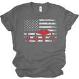 Nurse 2018 American Flag Tee Nursing School Graduation Unisex Jersey T-Shirt