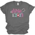 Nurse Graduation RN Nursing School Nurse Established 2023 Unisex Jersey T-Shirt