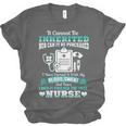 Nursing School Graduation Inherited RN LPN Nurse Grad 2021 Unisex Jersey T-Shirt