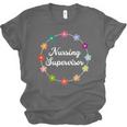 Nursing Supervisor Nurse Saying Graduation Proud Nurse Love Unisex Jersey T-Shirt