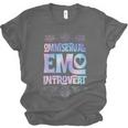 Omnisexual Emo Introvert Pride Trendy Mystic Teen Goth Style Unisex Jersey T-Shirt
