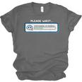 Overthinking In Progress Introvert Please Wait Unisex Jersey T-Shirt
