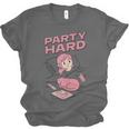 Party Hard Comfortable Stay At Home Introvert Unisex Jersey T-Shirt Party Hard Comfortable Stay At Home Introvert Unisex Jersey T-Shirt