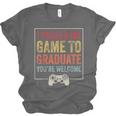 I Paused My Game To Graduate Gamer Graduation Men Boys Unisex Jersey T-Shirt