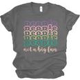 People Not a Big Fan Sarcastic Introvert Humor Unisex Jersey T-Shirt