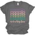 People Not a Big Fan Sarcastic Introvert Humor Unisex Jersey T-Shirt People Not a Big Fan Sarcastic Introvert Humor Unisex Jersey T-Shirt
