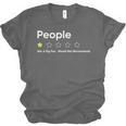 People One Star Not A Big FanWould Not Recommend Introverts Unisex Jersey T-Shirt People One Star Not A Big FanWould Not Recommend Introverts Unisex Jersey T-Shirt