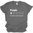 People One Star Rating Would Not Recommend Introvert Unisex Jersey T-Shirt People One Star Rating Would Not Recommend Introvert Unisex Jersey T-Shirt
