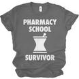 Pharmacy School Survivor PharmD Graduation T-Shirt Unisex Jersey T-Shirt