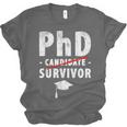 PhD Candidate Survivor PhD Graduation Unisex Jersey T-Shirt