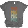 PHD Graduation Doctorate Unisex Jersey T-Shirt