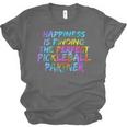 Pickleball Saying Introvert Pickleball Game Partner Unisex Jersey T-Shirt