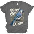 Please Chew Quieter Introvert Christmas Bird Watcher Unisex Jersey T-Shirt Please Chew Quieter Introvert Christmas Bird Watcher Unisex Jersey T-Shirt