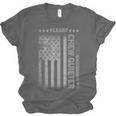 Please Chew Quieter Introvert USA Flag Vintage Unisex Jersey T-Shirt Please Chew Quieter Introvert USA Flag Vintage Unisex Jersey T-Shirt