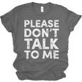 Please Don't Talk To Me Introvert Graphic Unisex Jersey T-Shirt Please Don't Talk To Me Introvert Graphic Unisex Jersey T-Shirt