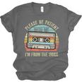Please Be Patient With Me I'm From The 1900s Cassette Tape Unisex Jersey T-Shirt Please Be Patient With Me I'm From The 1900s Cassette Tape Unisex Jersey T-Shirt