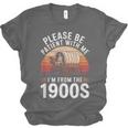 Please Be Patient With Me I'm From The 1900s Grandma Grandpa Unisex Jersey T-Shirt