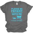 Please Be Patient With Me I'm From The 1900s Pixel Wagon Unisex Jersey T-Shirt