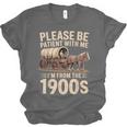 Please Be Patient With Me I'm From The 1900s Retro Humor Unisex Jersey T-Shirt