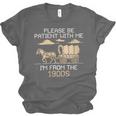 Please Be Patient I'm From The 1900s Retro Pixel Horse Wagon Unisex Jersey T-Shirt