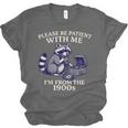 Please Be Patient I'm From The 1900s Retro Raccoon Saying Unisex Jersey T-Shirt Please Be Patient I'm From The 1900s Retro Raccoon Saying Unisex Jersey T-Shirt