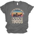 Please Be Patient With My I'm From The 1900s Retro Unisex Jersey T-Shirt