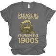 Please Be Patient With Me I'm From The 1900s Steam Train Unisex Jersey T-Shirt