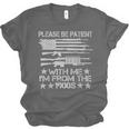 Please Be Patient With Me I'm From The 1900s USA Flag Guns Unisex Jersey T-Shirt