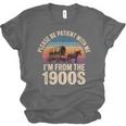 Please Be Patient With My I'm From The 1900s Vintage Unisex Jersey T-Shirt