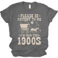Please Be Patient To Me I'm From The 1900s Wild West Vintage Unisex Jersey T-Shirt
