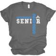 Powerlifting Senior 2025 Class Of 2025 Graduation Party 23 Unisex Jersey T-Shirt