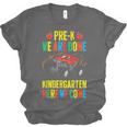 Pre-K Graduation Monster Truck Kindergarten Here We Come Unisex Jersey T-Shirt