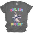 Preschool Graduate Shirt ABC 123 Mic Drop Llama Graduation Unisex Jersey T-Shirt
