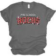 Preschool Rocks Back To School Graduation Teacher Student Unisex Jersey T-Shirt