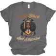 Pretty Educated African American Graduation Class 2024 Unisex Jersey T-Shirt