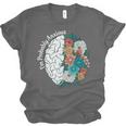 Probably Anxious Mental Health Quote Introverts People Unisex Jersey T-Shirt Probably Anxious Mental Health Quote Introverts People Unisex Jersey T-Shirt