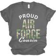 Proud Air Force Cousin Deployment Homecoming Graduation Unisex Jersey T-Shirt