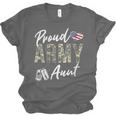 Proud Army Aunt Army Graduation Aunt US Army Aunt Unisex Jersey T-Shirt