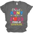 Proud Aunt Of 2023 Pre-K Graduate Senior Graduation Matching Unisex Jersey T-Shirt