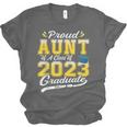 Proud Aunt Of a Class Of 2023 Graduate Senior Graduation Unisex Jersey T-Shirt