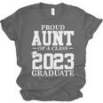 Proud Aunt Graduation Senior 23 Grad Class Of 2023 Unisex Jersey T-Shirt