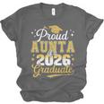 Proud Aunta Of a Class Of 2026 Graduate Senior Graduation Unisex Jersey T-Shirt