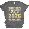 Proud Auntie Of A 2026 Graduate Shirt Class 2026 Graduation Unisex Jersey T-Shirt