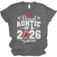 Proud Auntie Of A 2026 Senior Football Graduation Family Unisex Jersey T-Shirt