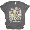 Proud Auntie Of 5th Grade Graduate 2024 Family Graduation Unisex Jersey T-Shirt