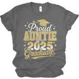 Proud Auntie Of A Class Of 2025 Graduate Senior Graduation Unisex Jersey T-Shirt